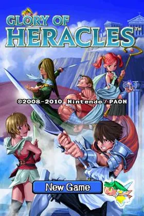 Glory of Heracles (USA) (Demo) (Kiosk) screen shot title